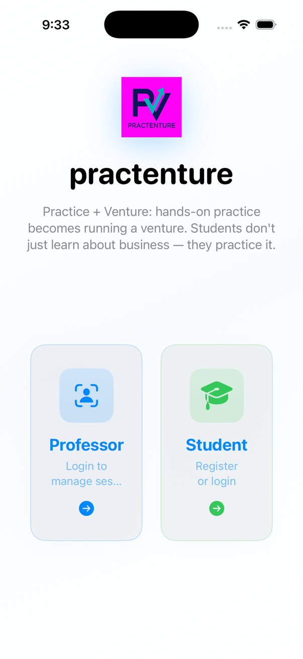 Practenture iOS App